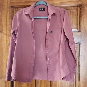 Kimes Ranch Button-Down Shirt in Dusty Rose